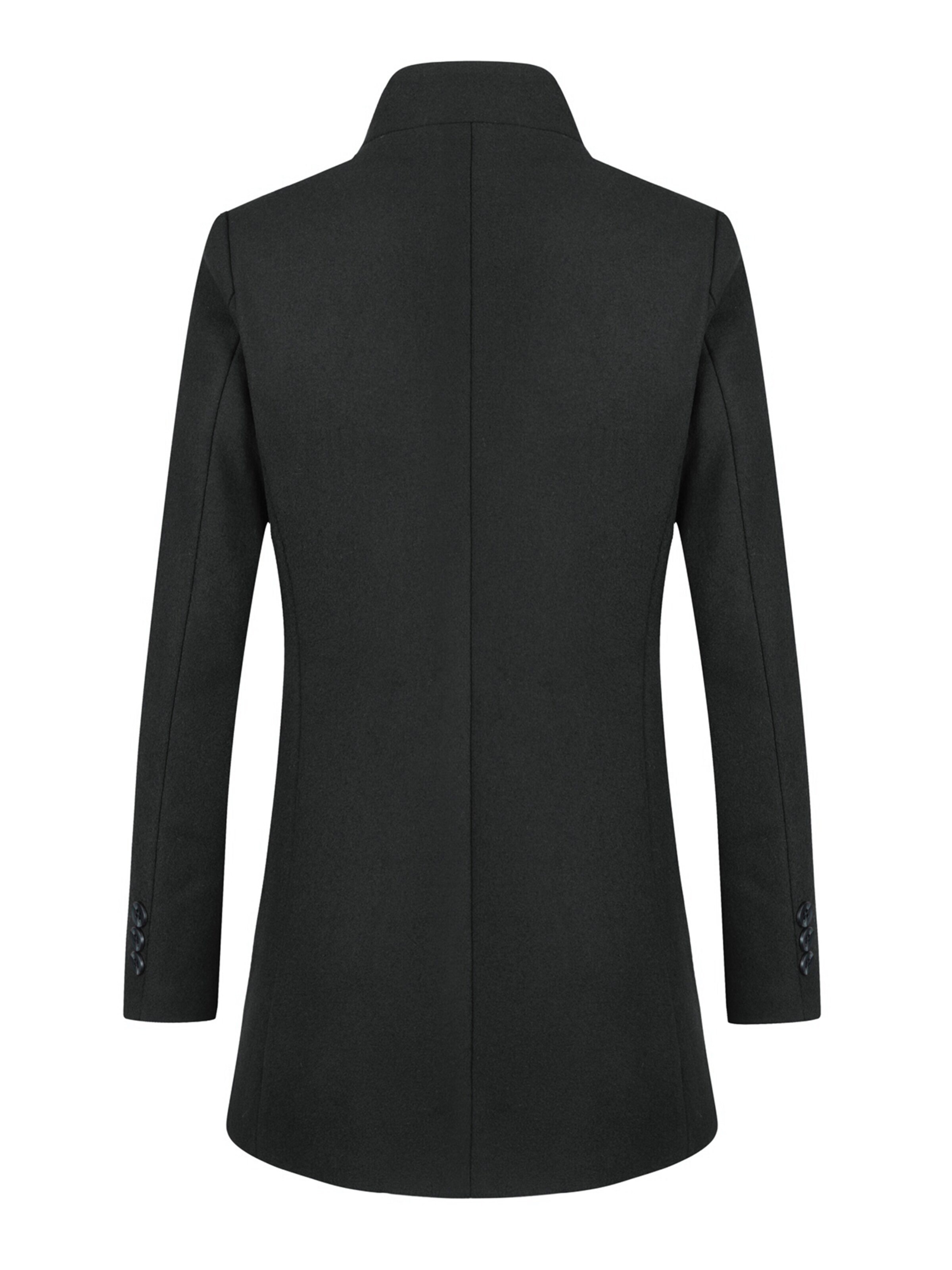 YOUTHUP Winter Coat 'Winterfester' in Black