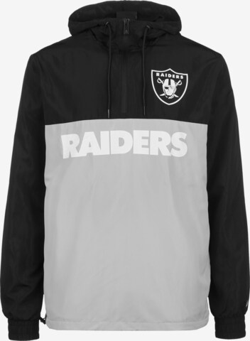 NEW ERA Sportjacke in Grau: predná strana