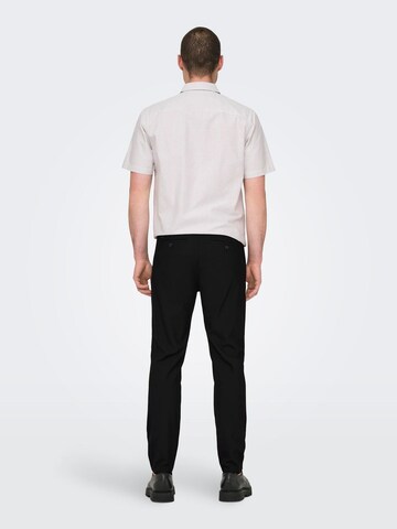 Only & Sons - Slimfit Pantalón chino 'ONSBrad' en negro