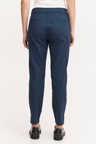PULZ Jeans Slim fit Chino trousers 'Bindy' in Blue