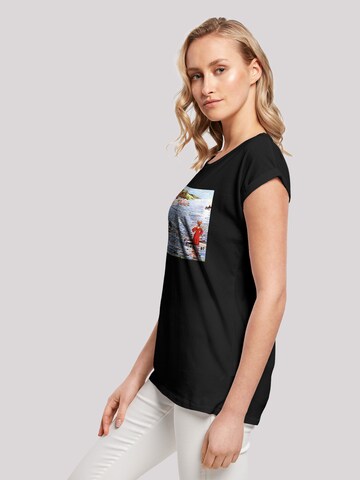 F4NT4STIC Shirt 'Genesis Foxtrot Album Cover' in Black