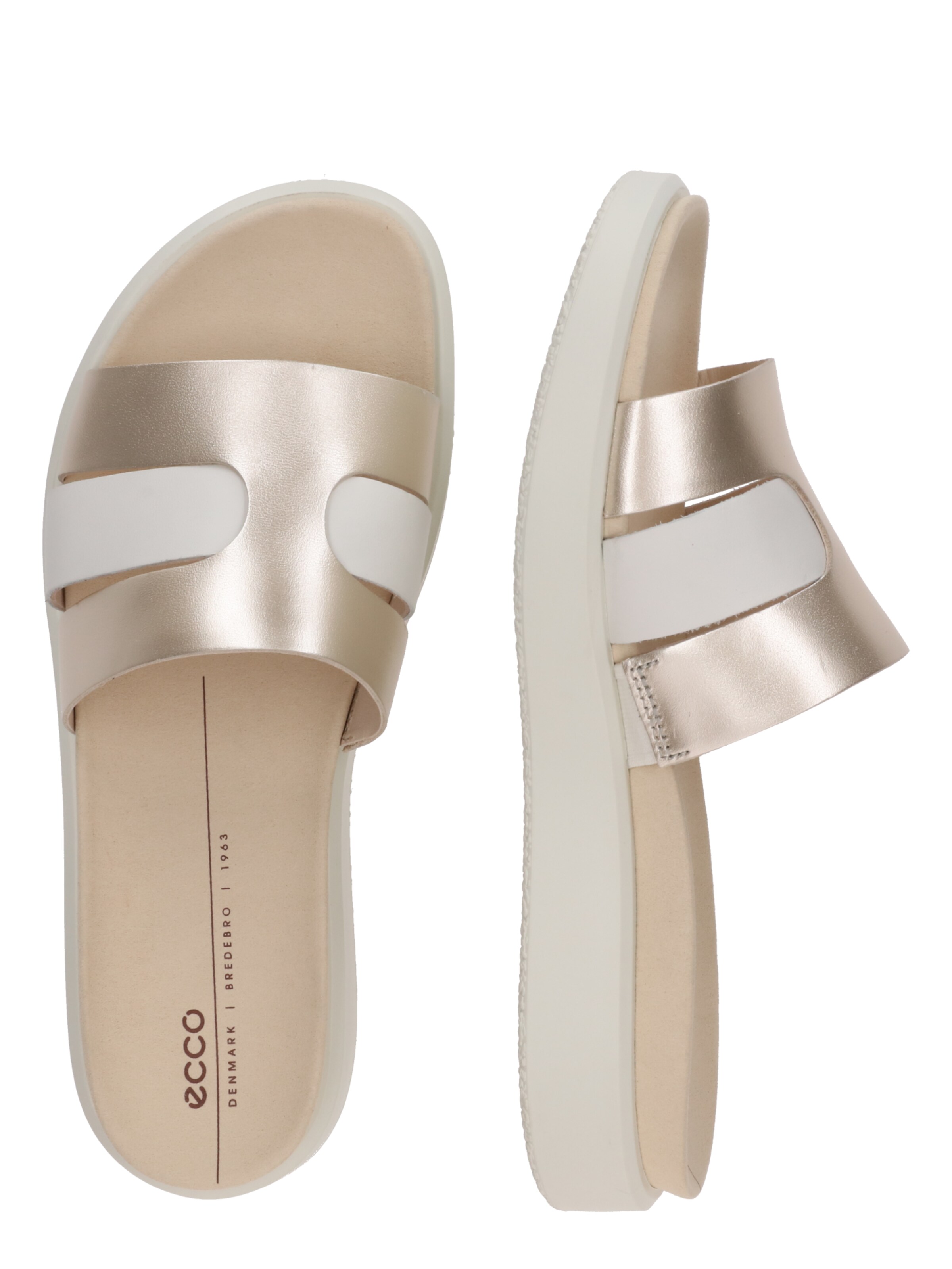 ECCO Pantolette 'Flowt' in Gold