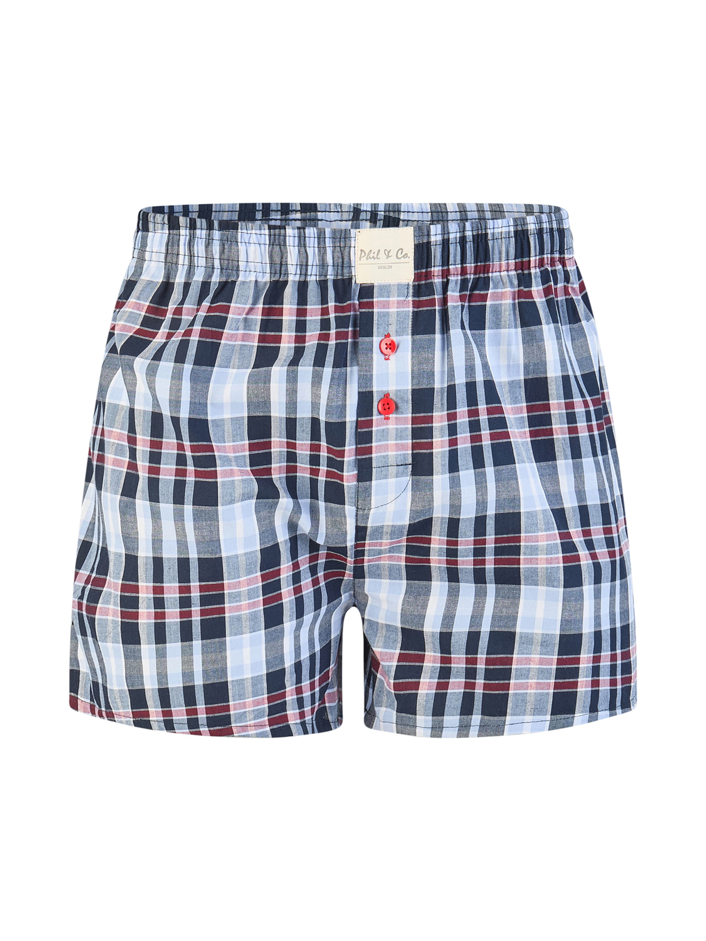 Phil & Co. Berlin - Calzoncillo boxer ' Santa ' en azul