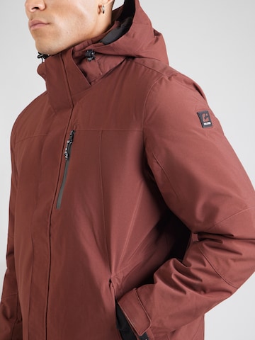 KILLTEC Outdoorová bunda 'Kow 90' - Hnedá