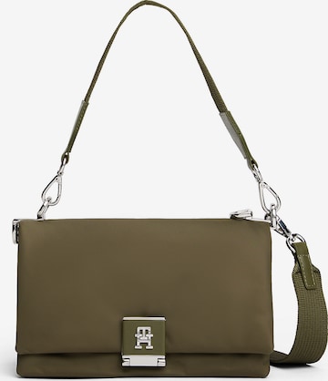 TOMMY HILFIGER Shoulder bag in Green: front