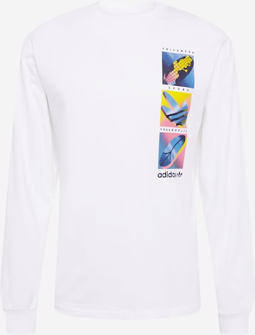 ADIDAS ORIGINALS Тениска 'SUMMER' в бяло: отпред