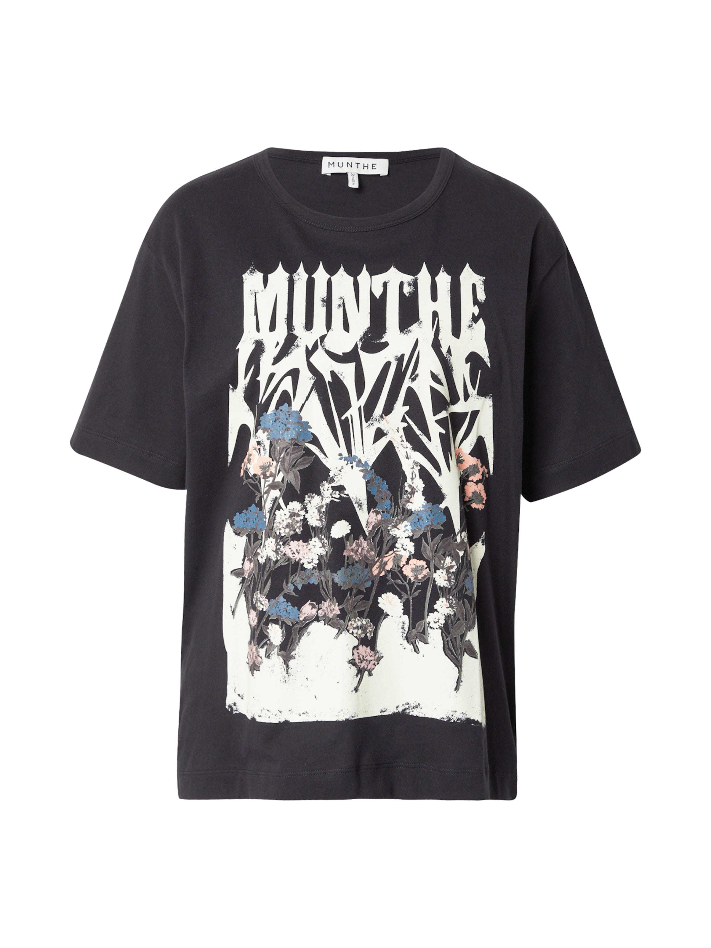 Munthe Футболка 'PRIZE' в Черный: спереди