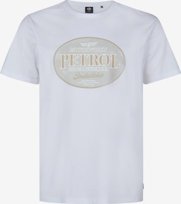 balts Petrol Industries T-Krekls: no priekšpuses