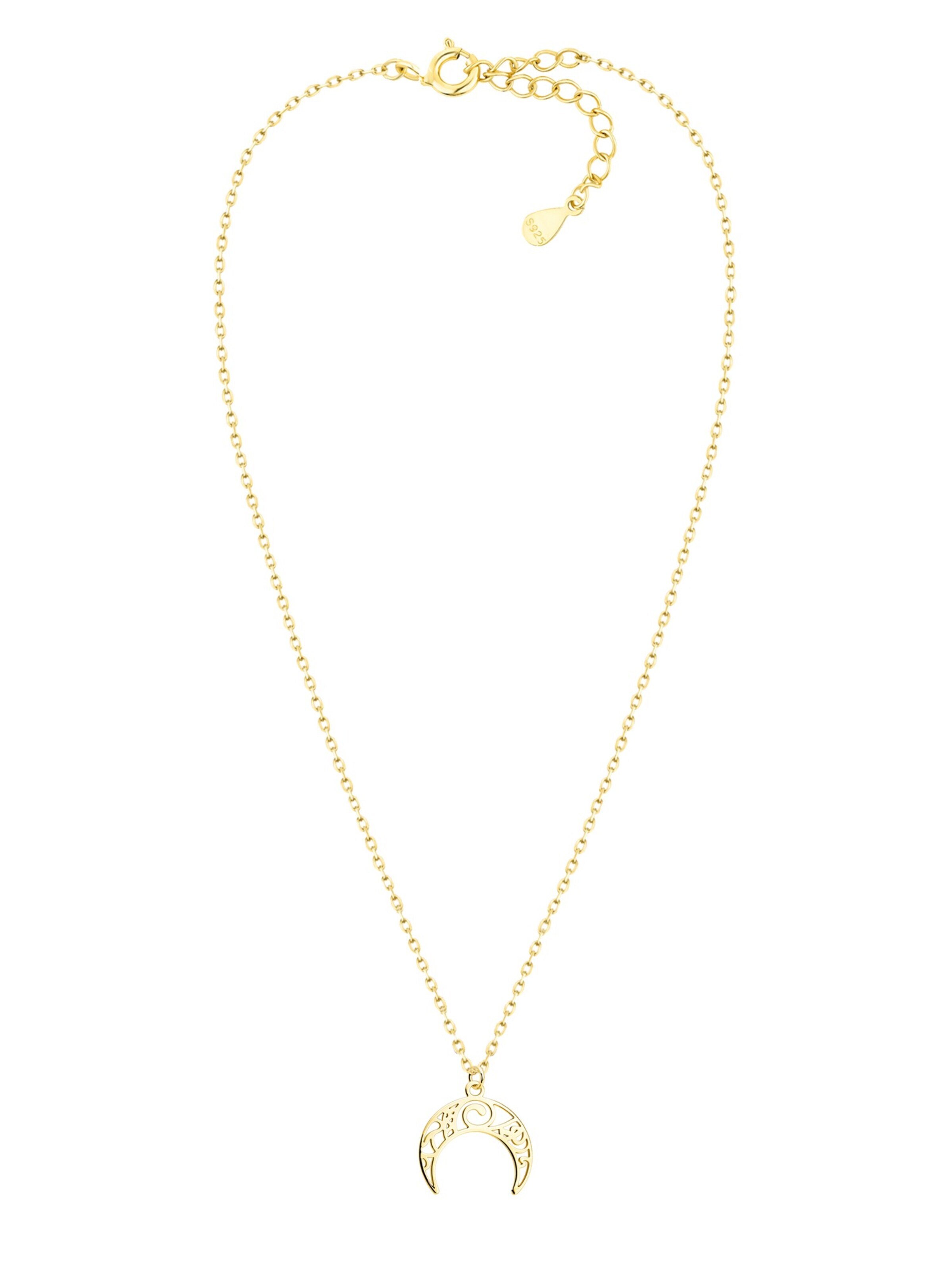 Sofia Milani Necklace 'Moon Ornament' in Gold