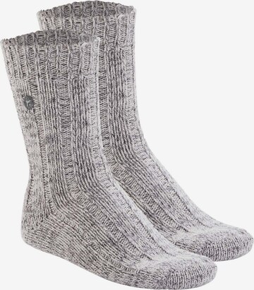 BIRKENSTOCK Socks in Grey: front