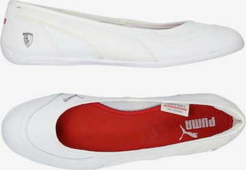 PUMA Ballerina 38,5 in Weiß: Vorderseite