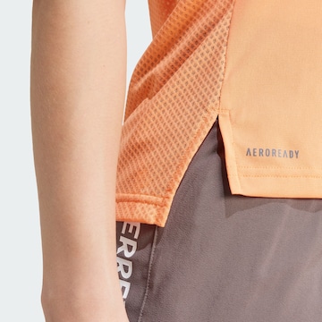 T-shirt fonctionnel 'Agravic' ADIDAS TERREX en orange