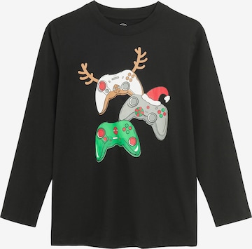 juoda Cool Club Marškinėliai: priekis