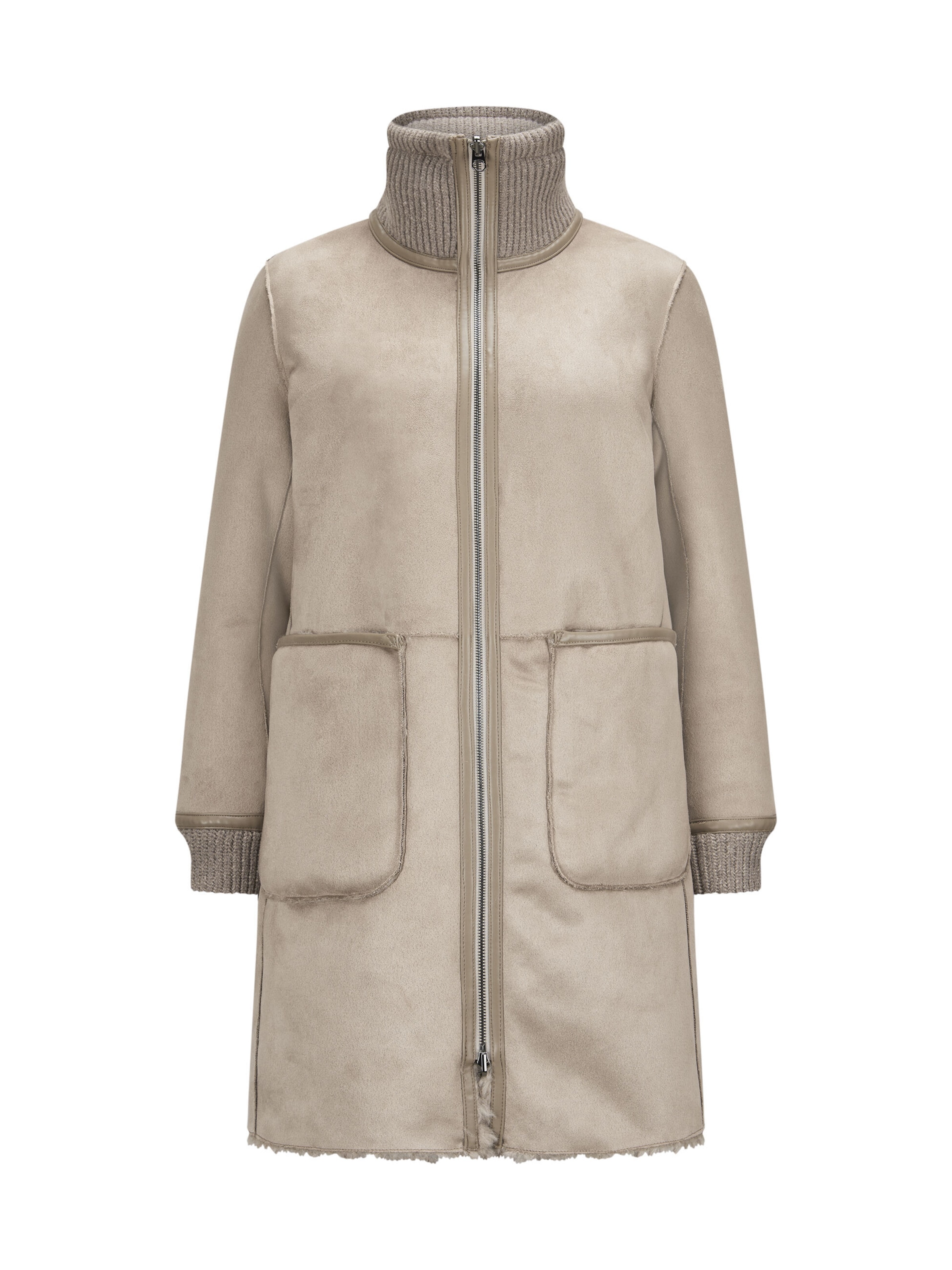 MILESTONE Between-Seasons Coat in Grey