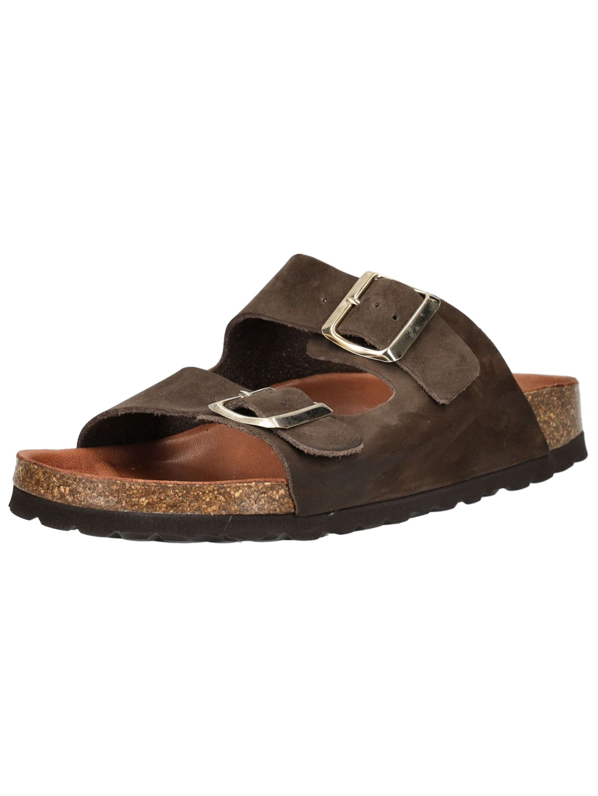 Mule COSMOS COMFORT en marron : devant
