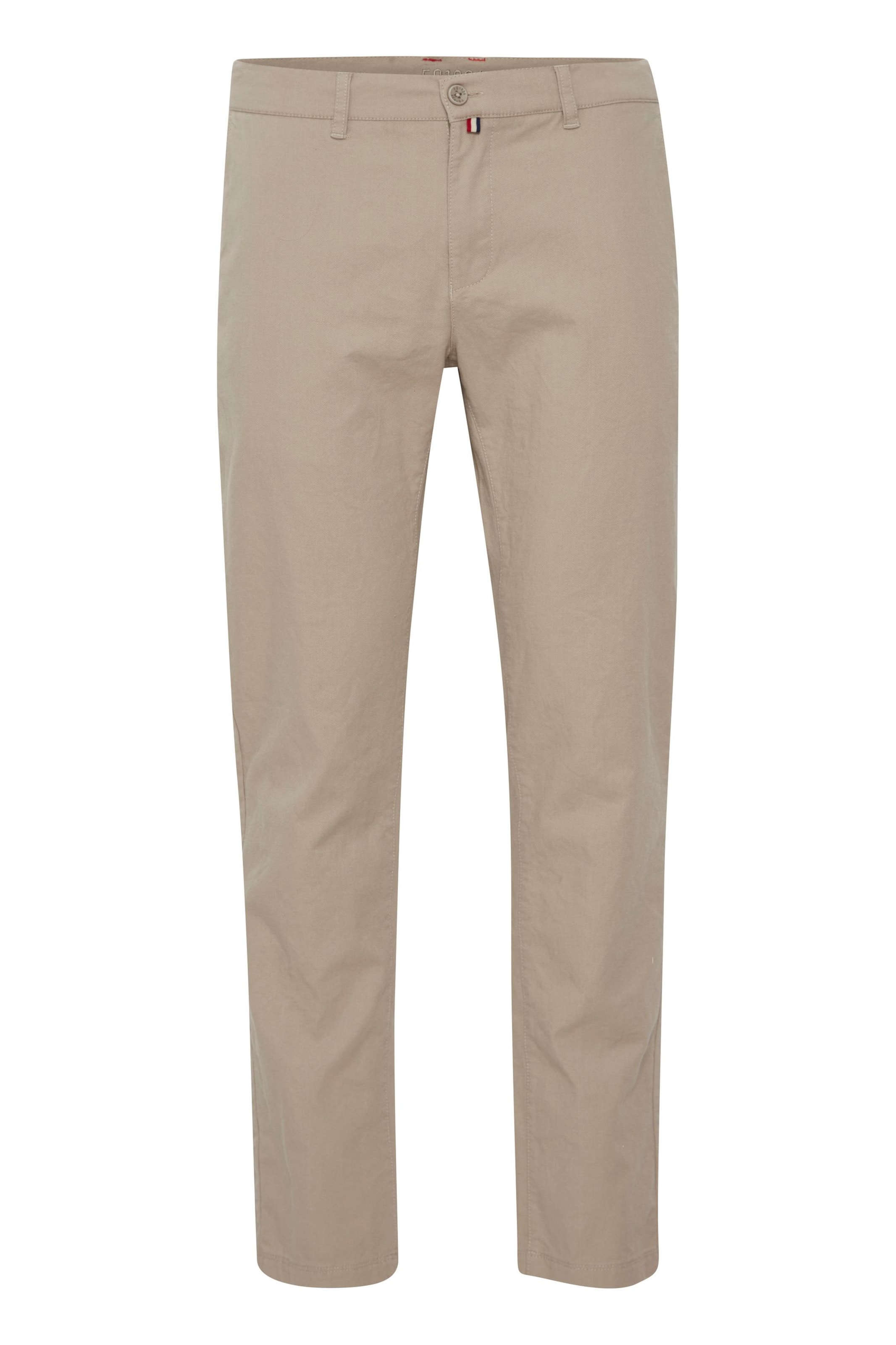 FQ1924 - Calças chino 'Snorre' em verde: frente