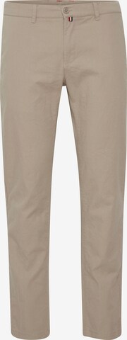 FQ1924 Regular Chino Pants 'Snorre' in Green: front