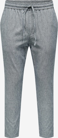 Only & Sons Regular Pants 'Linus' in Blue: front