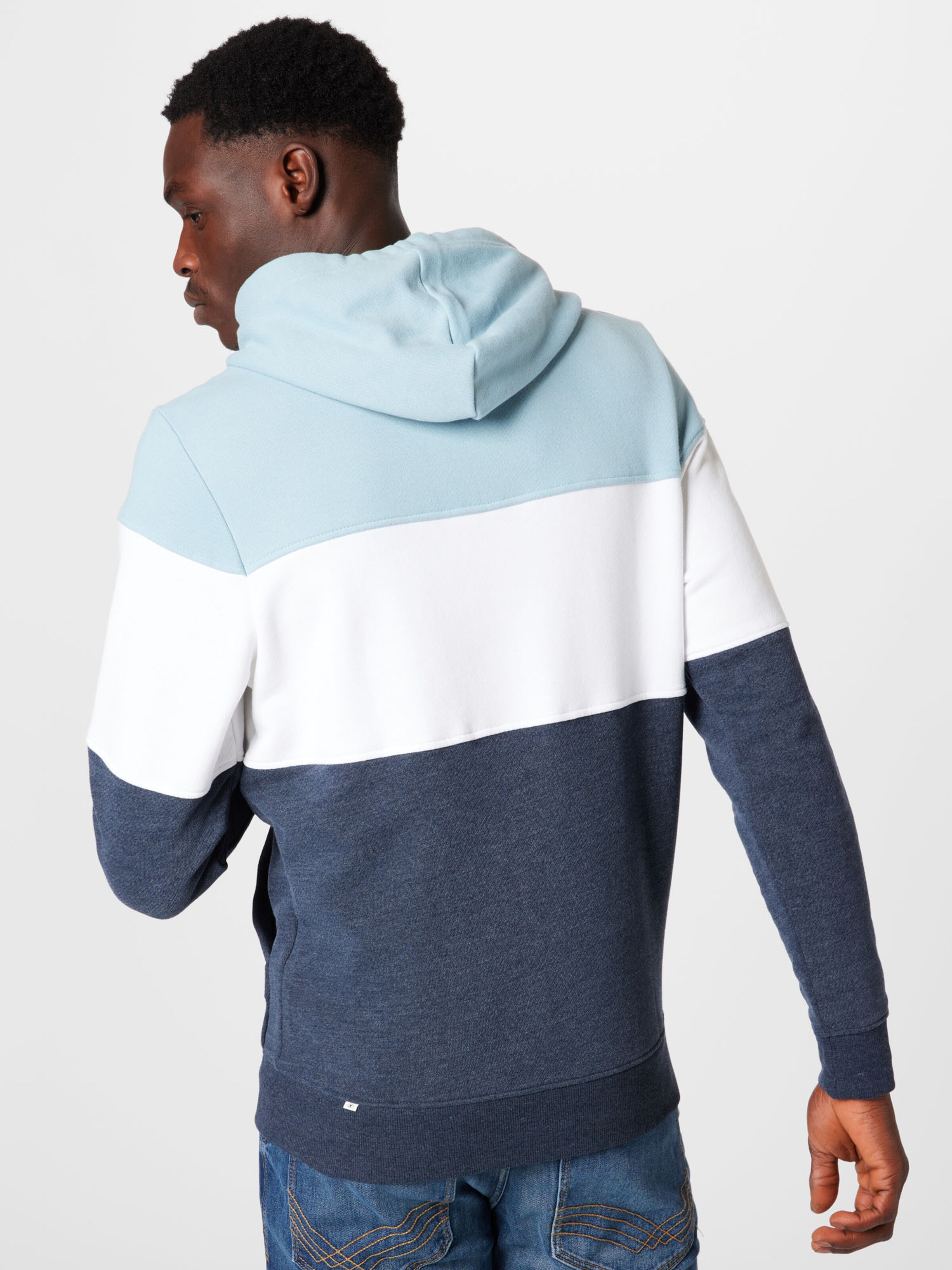 Männer Große Größen TOM TAILOR Sweatshirt in Nachtblau, Hellblau - GY84961 Männer Große Größen TOM TAILOR Sweatshirt in Nachtblau, Hellblau - GY84961