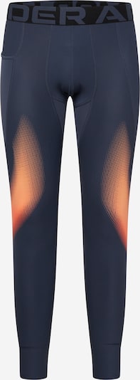 UNDER ARMOUR Workout Pants 'Novelty' in Dark grey / Salmon / Black, Item view