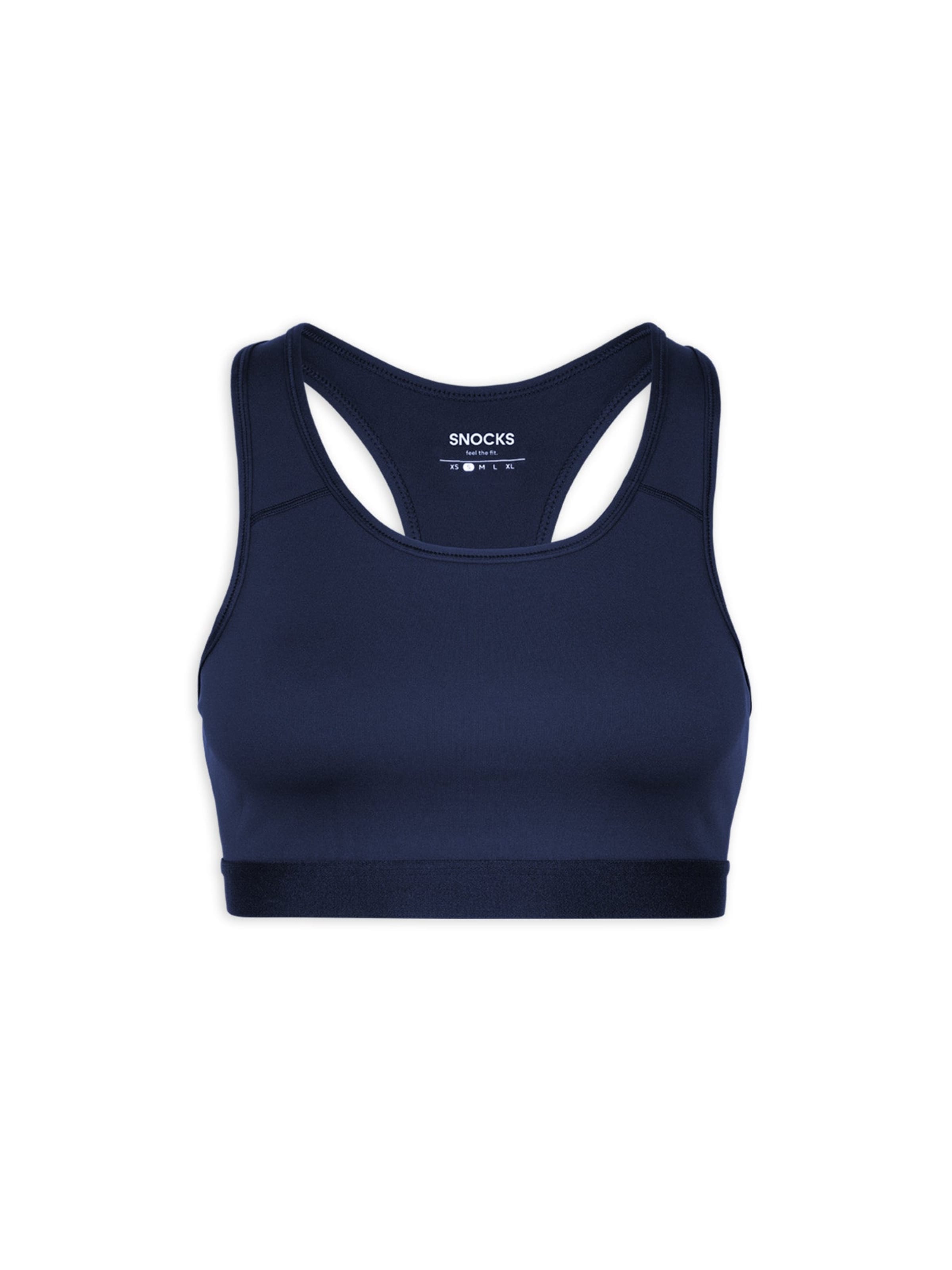 Reggiseno di SNOCKS in blu: frontale