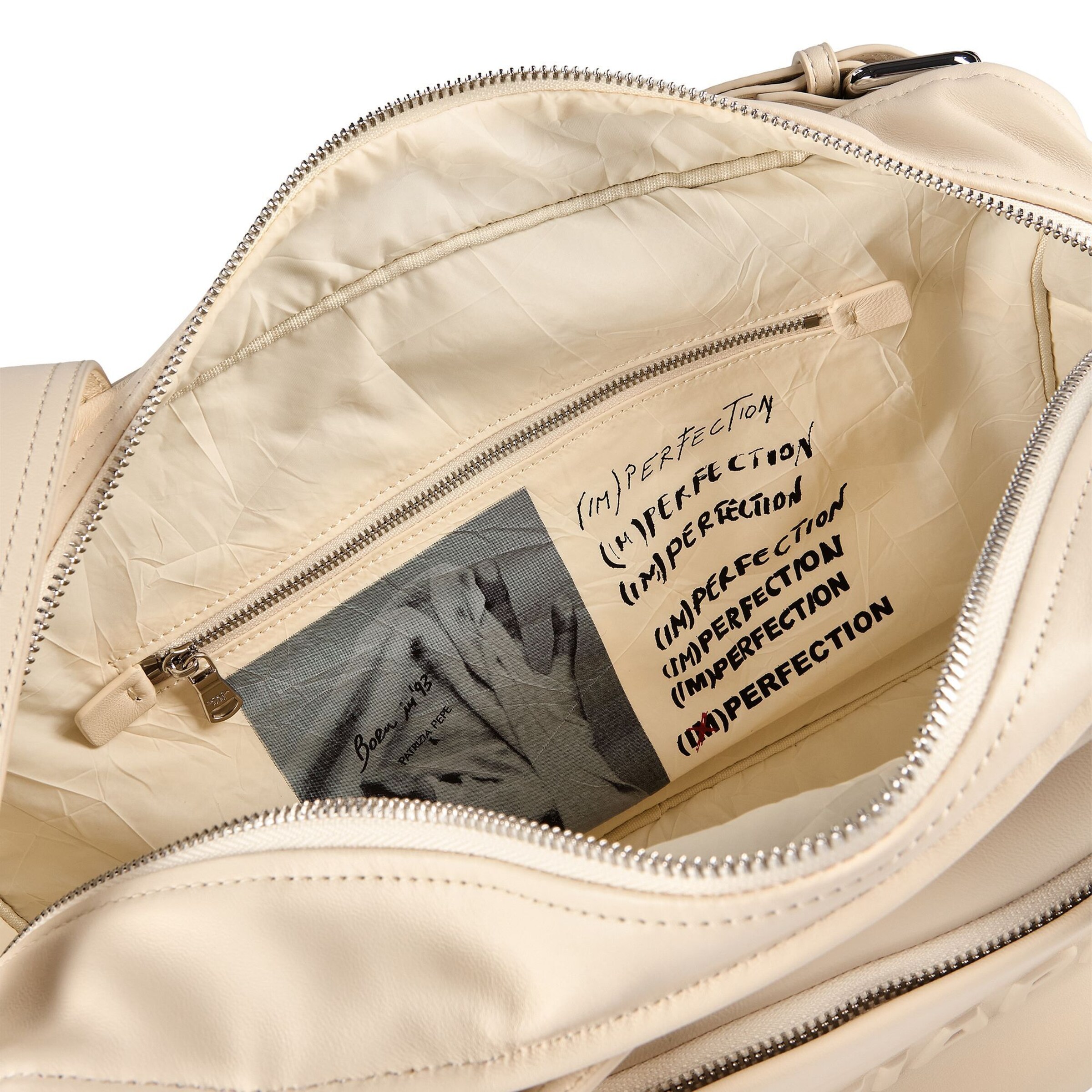 PATRIZIA PEPE Shoulder Bag in Beige