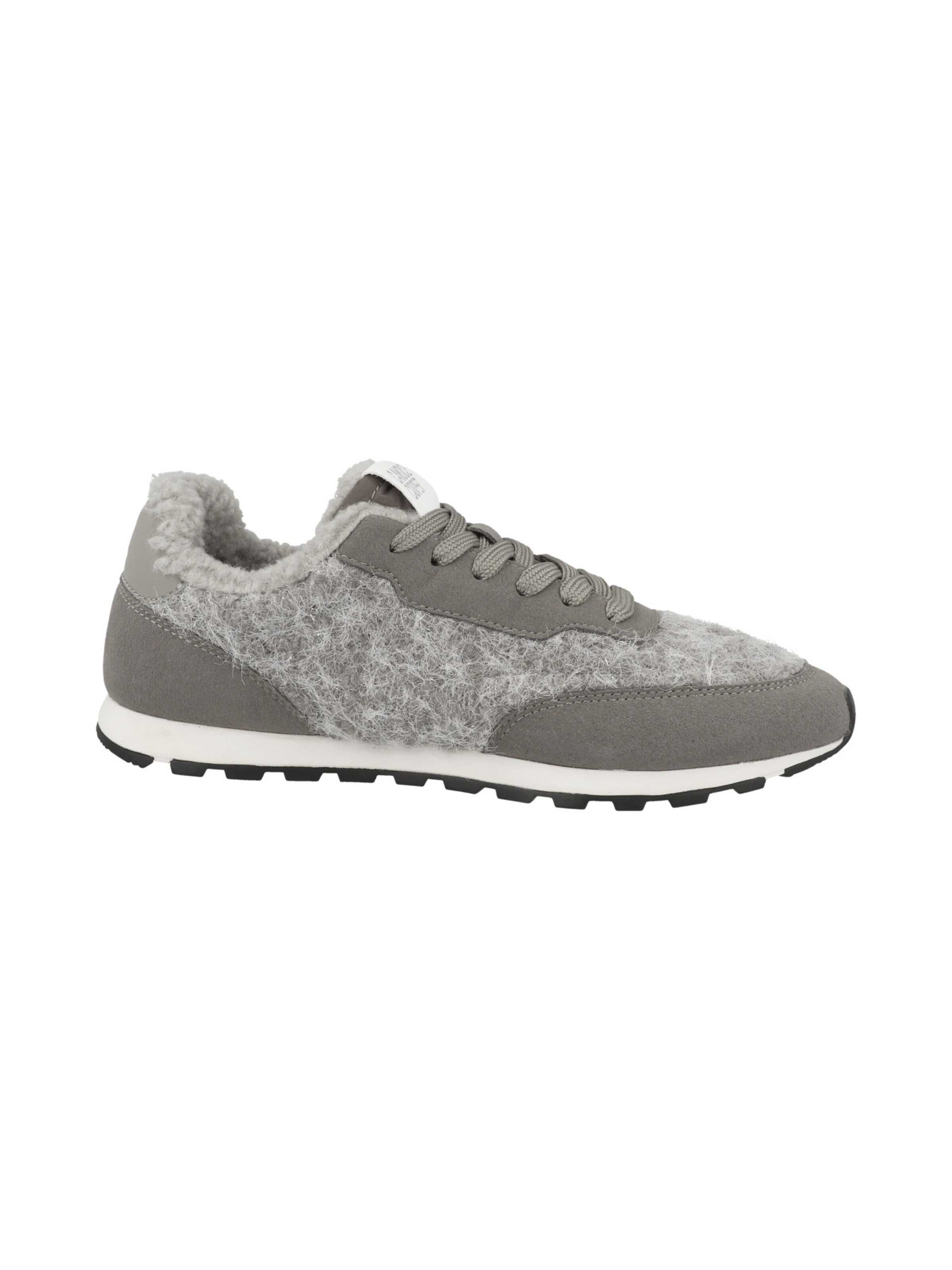 Candice Cooper Sneakers laag 'Plume Fur' in Grijs