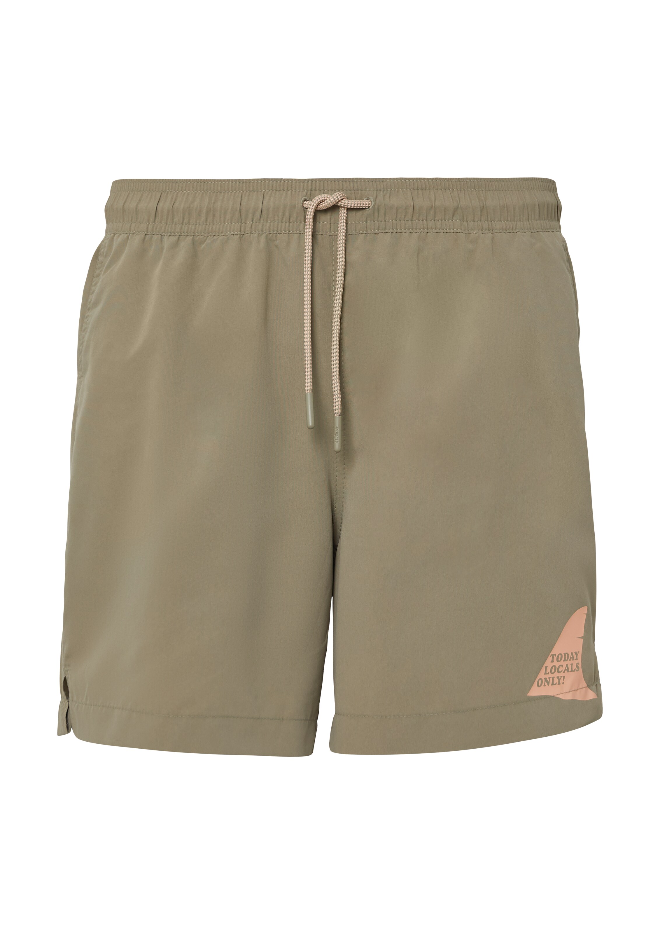 s.Oliver Zwemshorts in Groen: voorkant