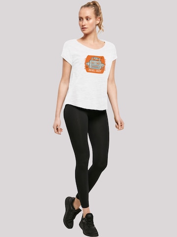 T-shirt 'Shel-Bot' F4NT4STIC en blanc