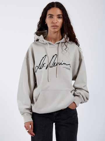 Dr. Denim Sweatshirt 'Damien Hoodie' in Grey