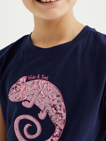WE Fashion T-Shirt in Blau