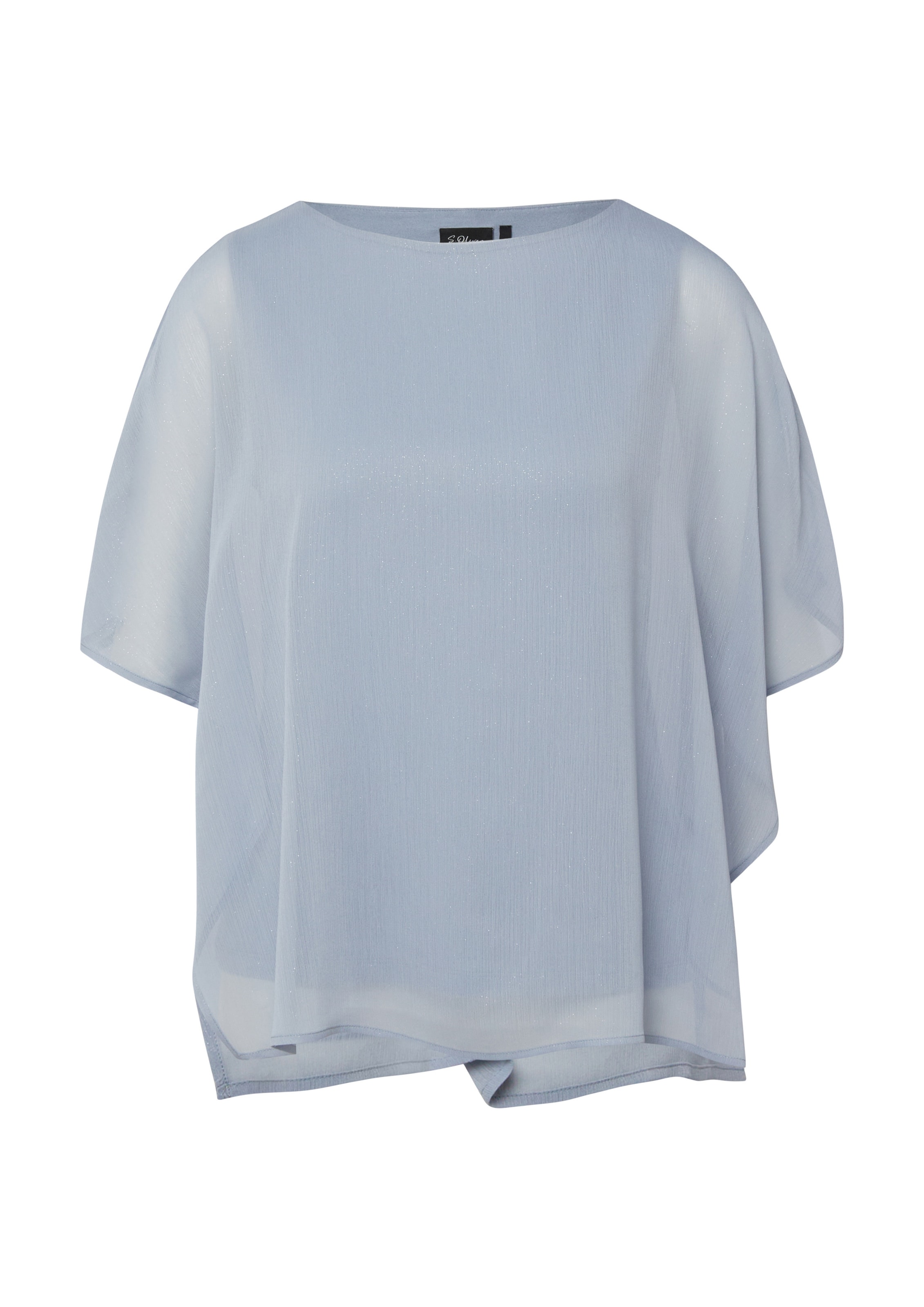 s.Oliver Blouse in Blauw: voorkant