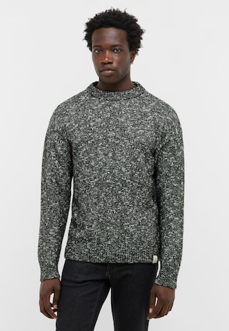 MUSTANG Sweater 'Style Elwood' in Grey: front