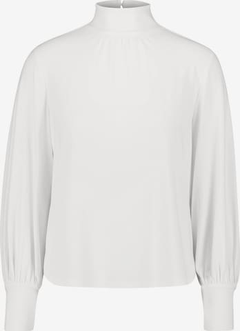 zero Shirt mit Stehkragen in Weiß: predná strana