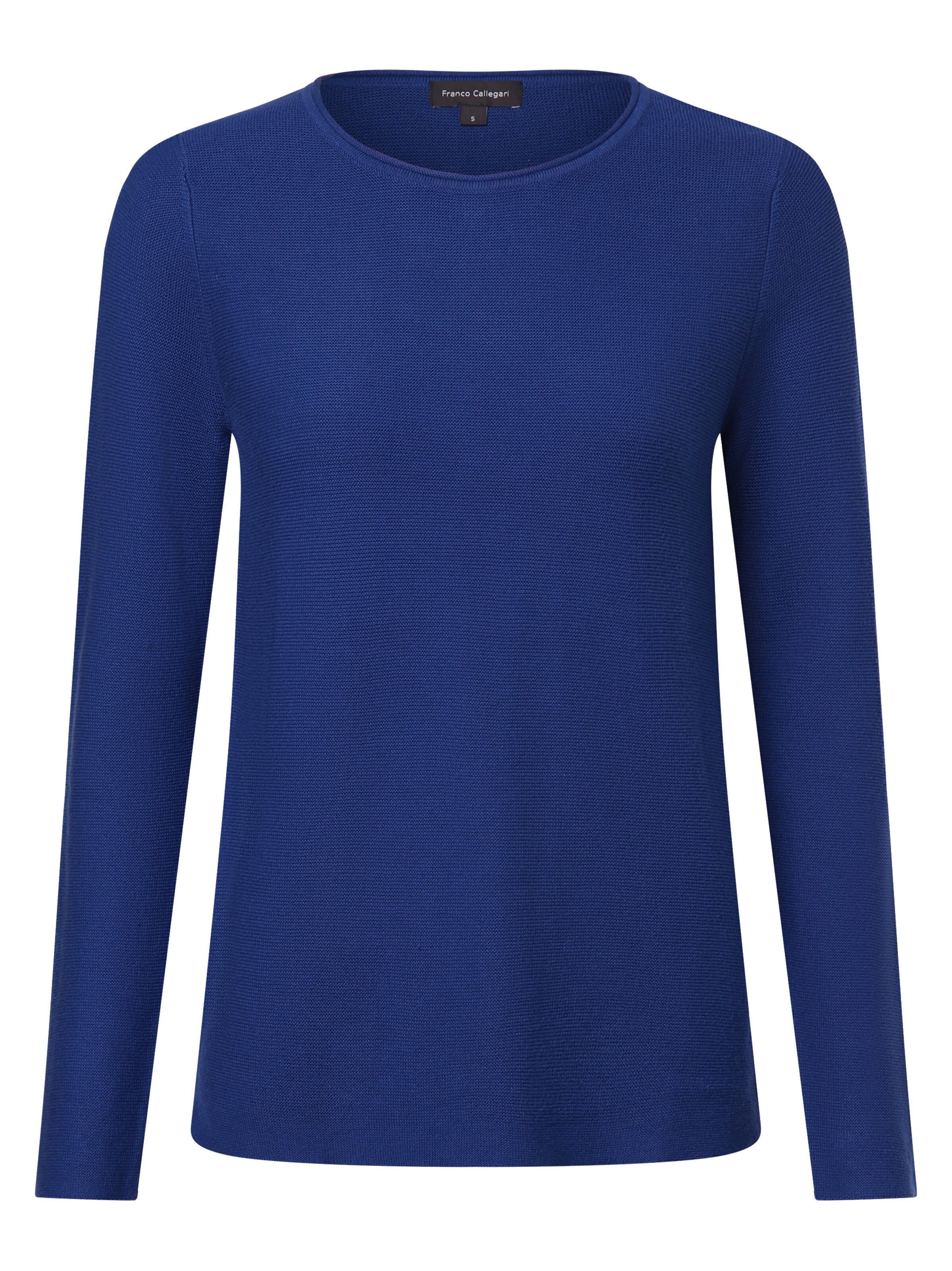Pull-over Franco Callegari en bleu : devant