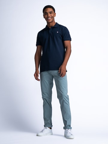 Petrol Industries Poloshirt in Blau