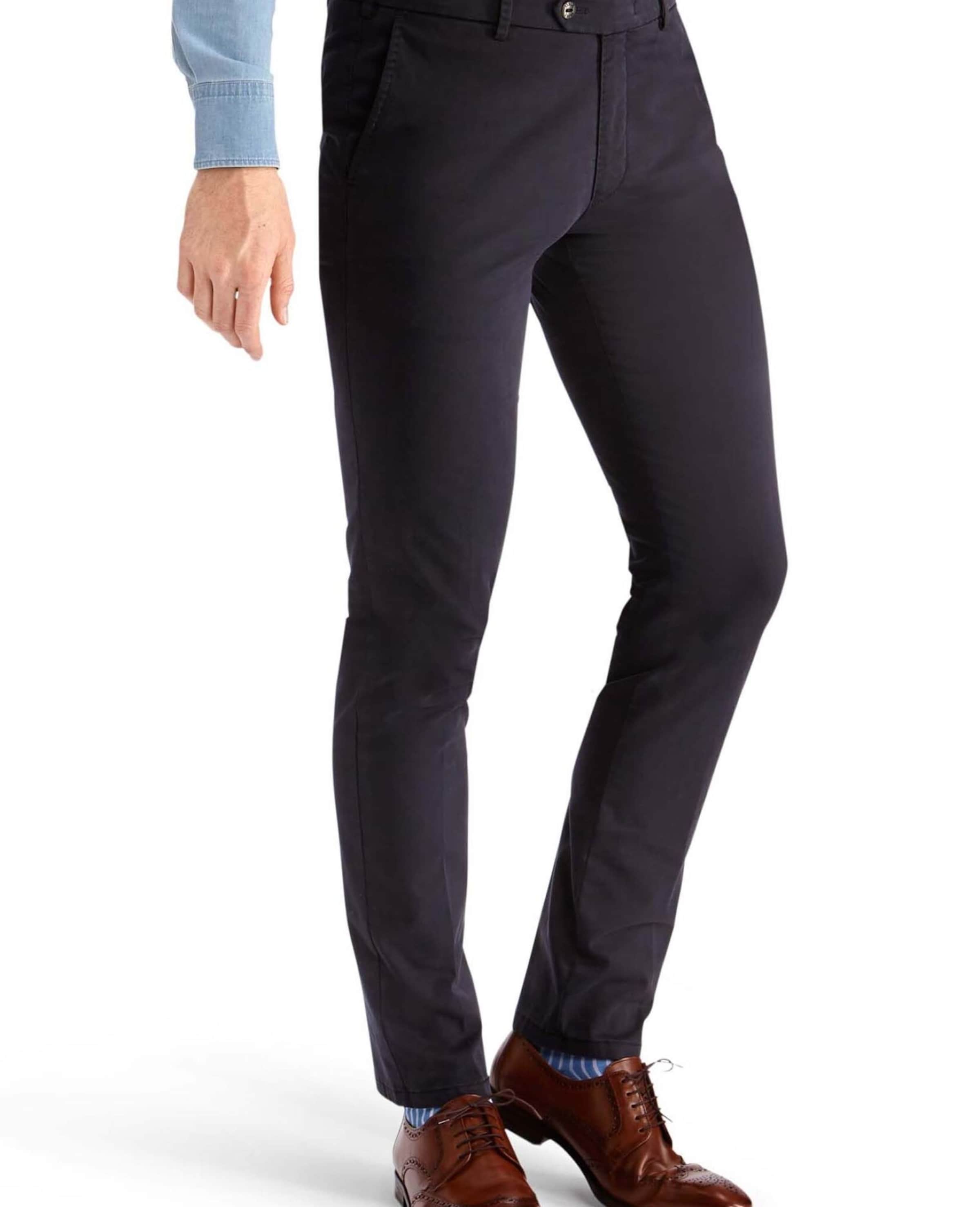 MMX Germany Slimfit Chino 'Lupus' in Blauw
