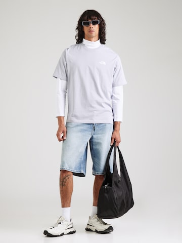 Tricou 'EXPLORE GEAR' de la THE NORTH FACE pe albastru