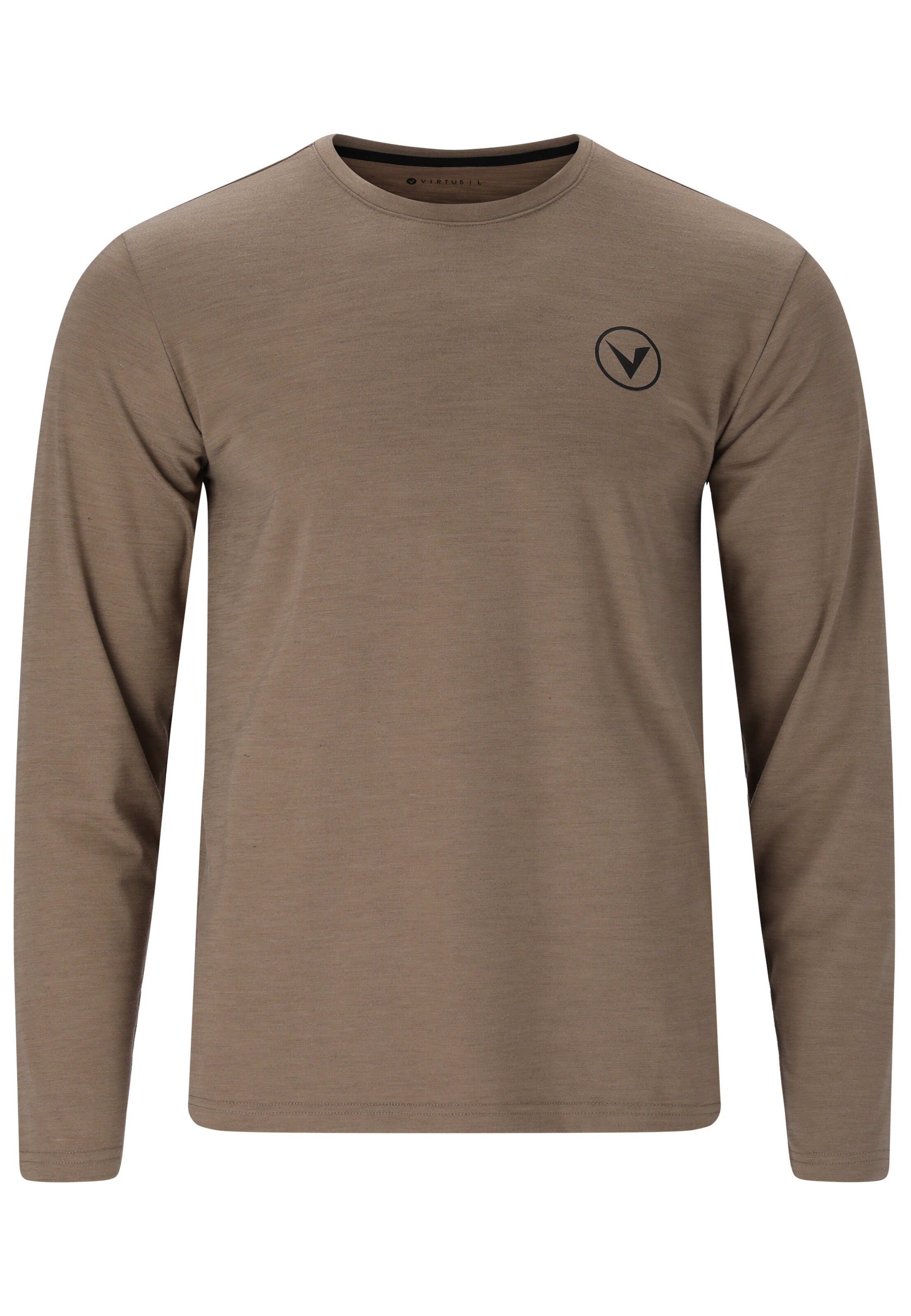 Virtus Funktionsshirt 'JOKER' in Braun: Vorderseite