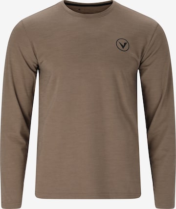 Virtus Shirt 'JOKER' in Brown: front