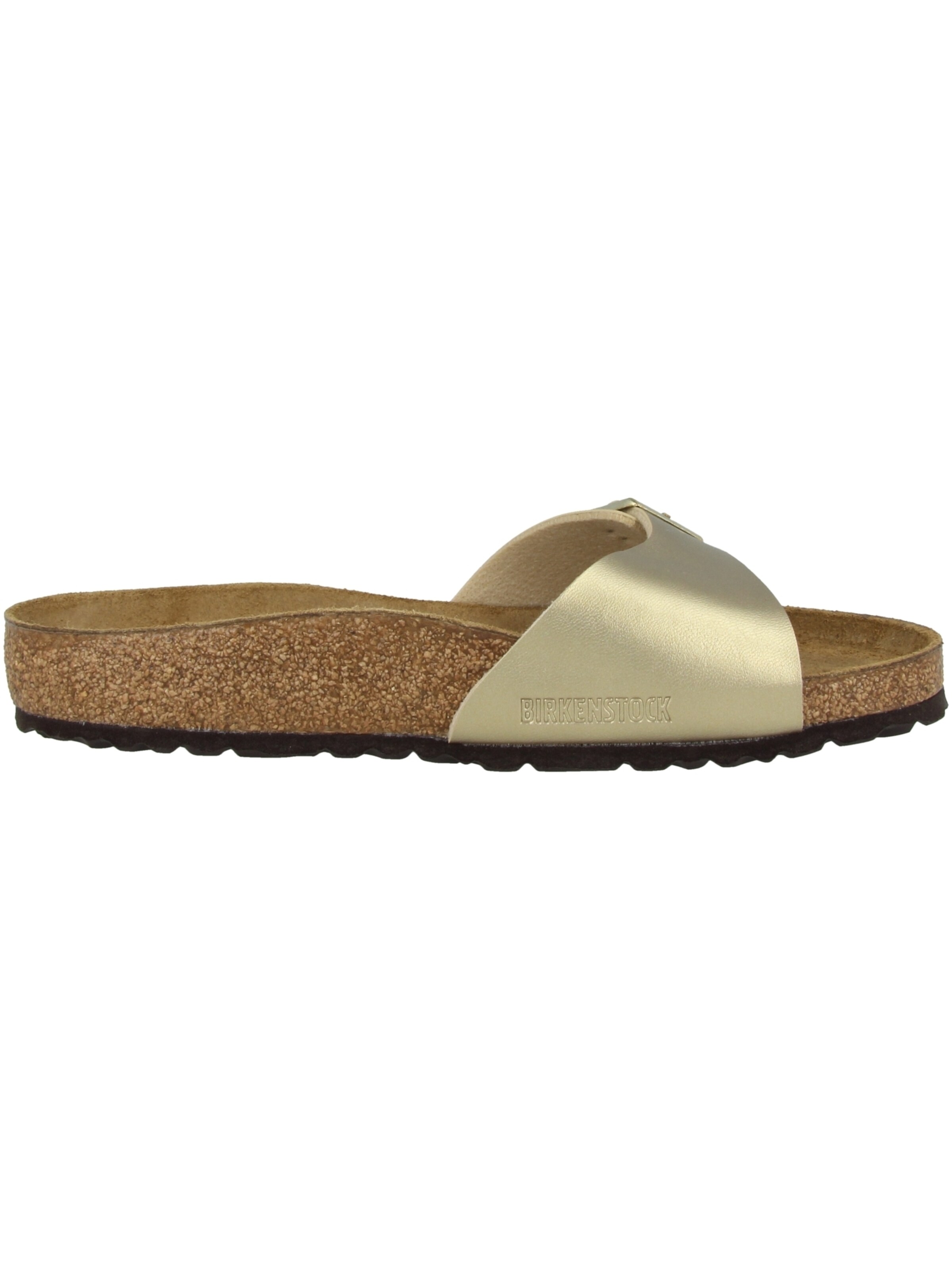 BIRKENSTOCK Pantofle 'Madrid' – zlatá
