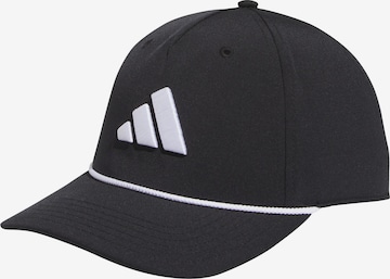 ADIDAS PERFORMANCE Athletic Cap 'Tour' in Black: front