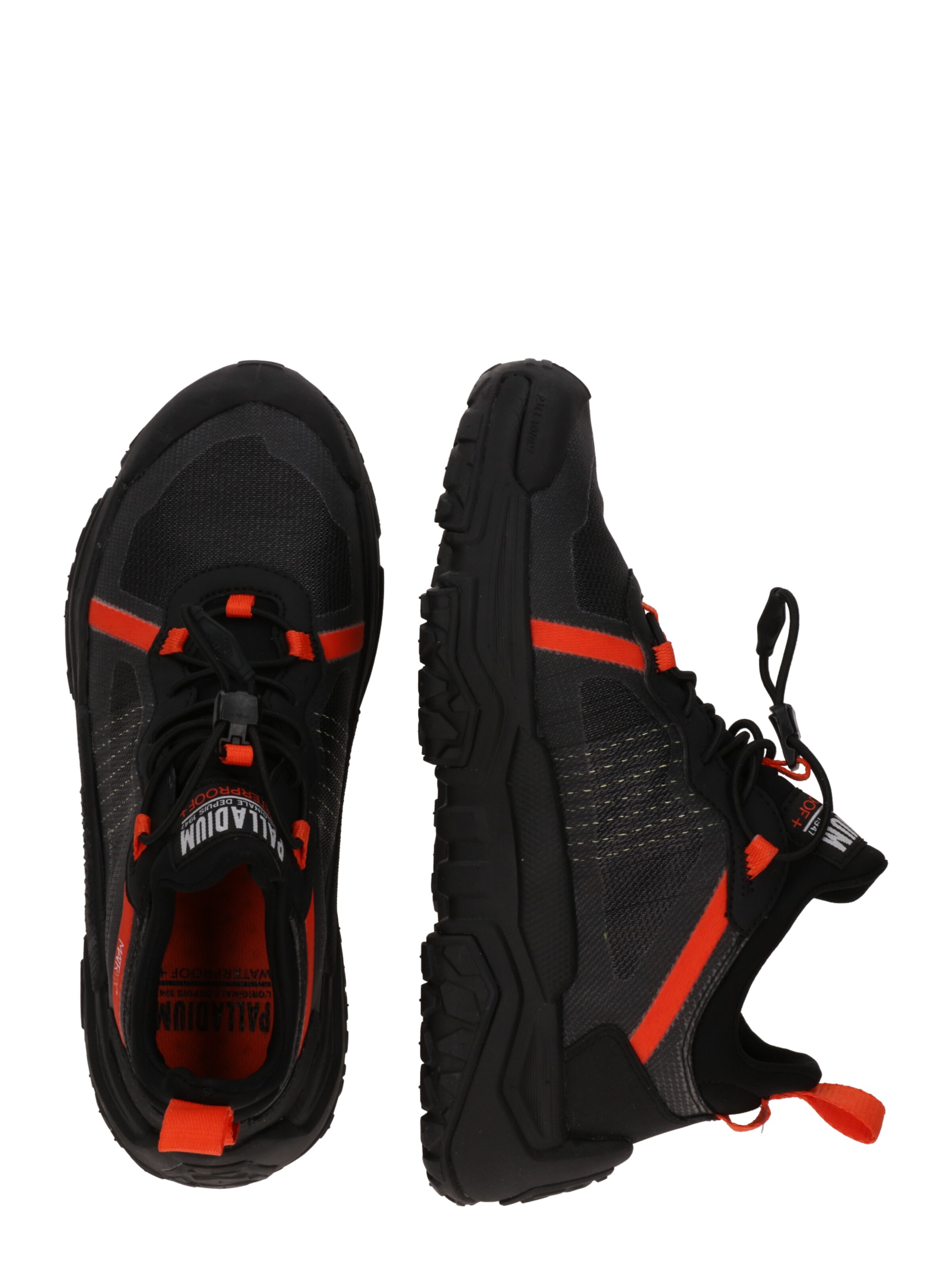 Palladium Низкие кроссовки в Черный: сбоку