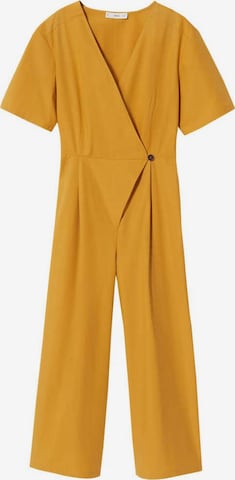 MANGO Jumpsuit 'Trona-H' in Yellow: front