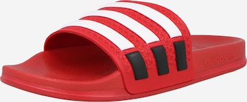 Zoccoletto 'ADILETTE' di ADIDAS ORIGINALS in rosso: frontale