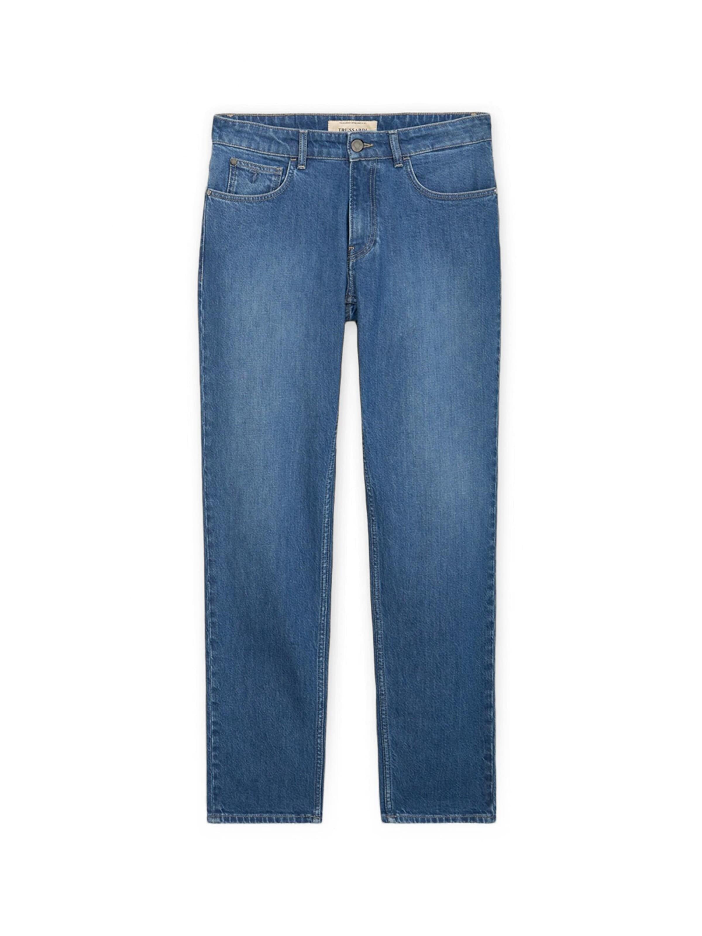 Skinny Jean Trussardi en bleu : devant
