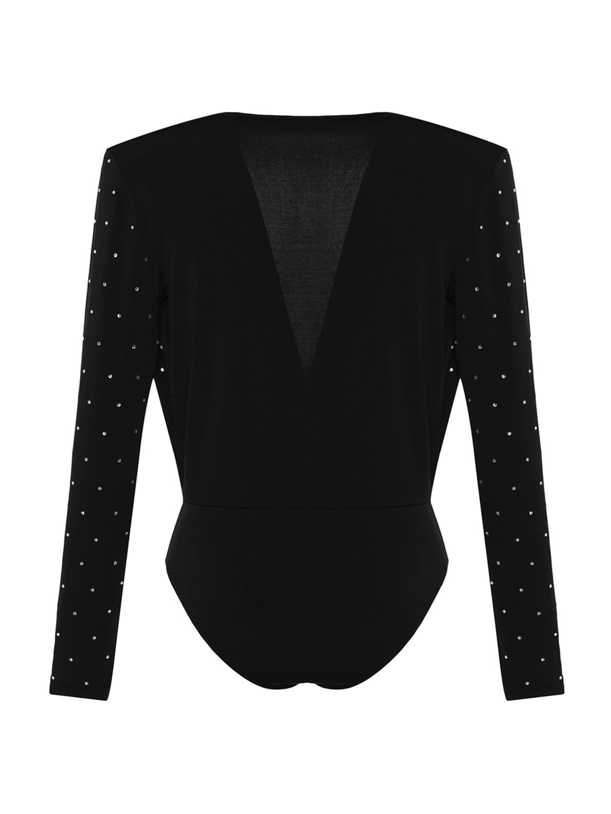 Trendyol Koszula body w kolorze czarny