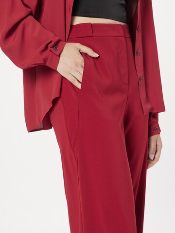 PATRIZIA PEPE Wide leg Broek in Rood