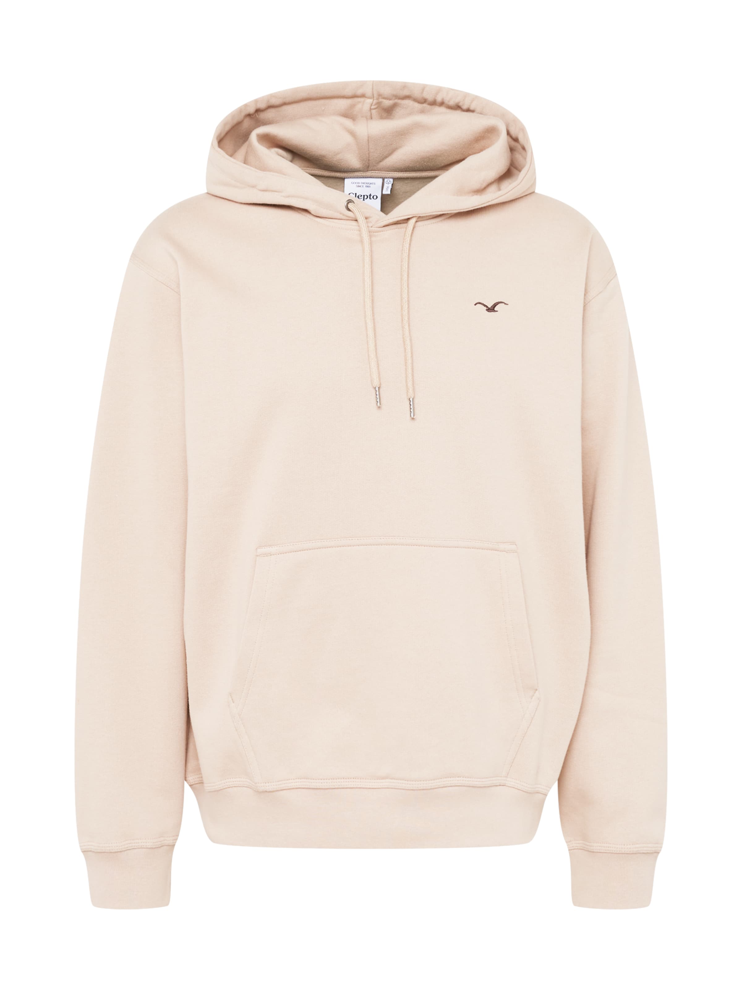 Cleptomanicx Sweatshirt 'Ligull' in Beige: Vorderseite