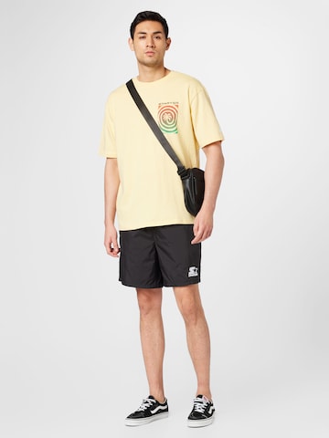 Starter Black Label T-Shirt 'Palm' in Gelb
